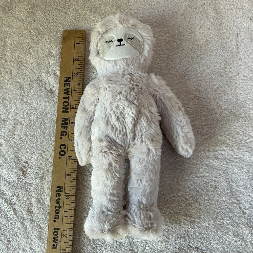 Slumberkins Sloth Plush Tan Beige 13
